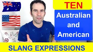 10 Aussie and American Slang Words [upl. by Ettereve]