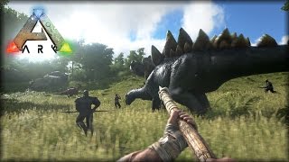 Ark Survival Evolved 1  Conhecendo o Game [upl. by Nedrob]