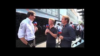 Toto Wolff on FP2 Kimi Antonelli and Max Verstappen Rumors ItalianGP [upl. by Ayotahc777]