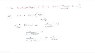 Bode plot  find Phase Margin  Example  Control Systems  Lec91 [upl. by Oiraved]