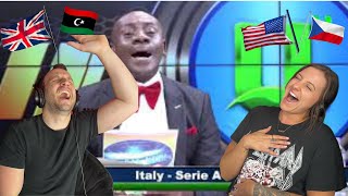 Multicultural Couple Reacts  Ghanaian News Presenter Reads The Football Scores AKROBETO THE LEGEND [upl. by Raffaj]