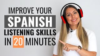 SPANISH LISTENING PRACTICE 20 Minutes of Spanish Listening Training for Intermediateadvanced Level [upl. by Nava]