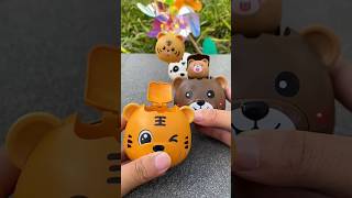 Mini Cartoon Animal Catapult Cars  Fun FrictionPowered Toys for Kids  Perfect [upl. by Bertila]