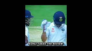 KOHLI REVIEW SYSTEM 💀 cricket viratkohli [upl. by Anahcar]