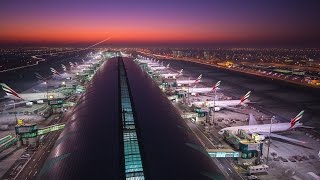 Dubai Airport Baggage Handling Inner Workings in 4k  Dubai Flow Motion Extended [upl. by Elam]