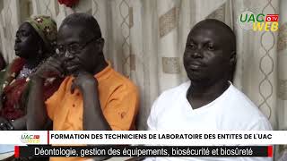 FORMATION DES TECHNICIENS DE LABORATOIRES DES ENTITES DE LUAC [upl. by Berkman]