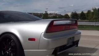 Acura NSX Cruise Lots of accelerations [upl. by Htebiram]