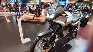 The new 2025 HONDA TRANSALP 750 Eicma Italy [upl. by Enilraep811]