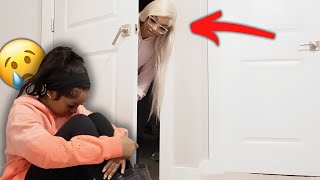 CRYING With The Door LOCKED prank on BENET [upl. by Zetnauq147]