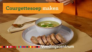 Courgettesoep maken  Kook mee met Maryam [upl. by Yard476]