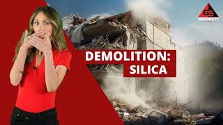 Demolition Silica Safety – Protecting Yourself from Dangerous Dust toolboxtalk silica [upl. by Jackelyn994]