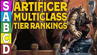 Artificer Multiclass Tier Rankings in DampD 5e [upl. by Marlie]