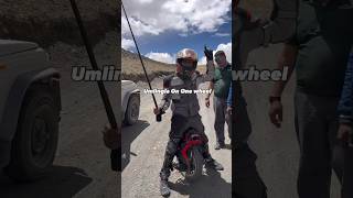 One wheel bike Ladakh ride shorts [upl. by Mazlack]