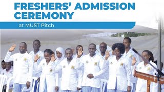 MUST Freshers Admission Ceremony at Mbarara University of Science amp Technology Pitch  Town Campus [upl. by Phoebe]