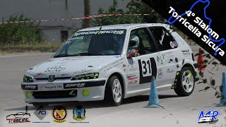 4° Slalom Torricella Sicura  Alessandro Gandini  Peugeot 106 S16 [upl. by Echikson]