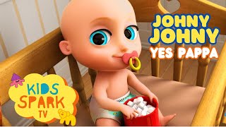 Johny Johny Yes Papa  Nursery Rhyme and Kids Song  Nursery Rhymes for Babies [upl. by Ulah290]