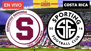 SAPRISSA VS SPORTING SAN JOSÉ Jornada 16 Liga Promerica 2024 [upl. by Etnoj]