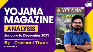 Yojana योजना Magazine January to December 2021  Complete one Year Analysis for UPSCIASPSC [upl. by Marijn524]