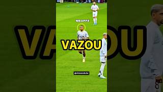 Vazou um vídeo do Mbappé tomando uma dura pra chegar no Real pianinho… futebol shorts [upl. by Ayerf420]