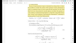 Analisi matematica dellentalpia dellentropia e della termodinamica di un buco bianco modificato [upl. by Auberbach]