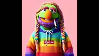 Supreme Muppets Fleece jacket FITCHECK [upl. by Kirschner]