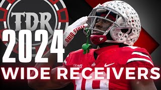 2024 Wide Receivers Class Rankings and Sleepers [upl. by Tuhn716]