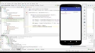 TabView Fragment CardView RecyclerView  DataBinding Between Fragment  ANDROID Development  Kotlin [upl. by Banwell]