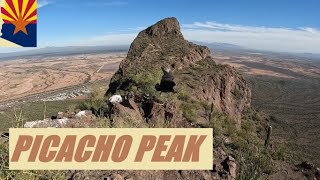 Picacho Peak Cables Route The Hunter Trail [upl. by Arri323]