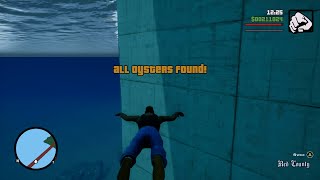 GTA SAN ANDREAS ALL OYSTERS BENIFITS [upl. by Faunie619]