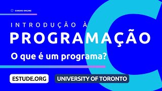 Tipos Variáveis e Declarações de Atribuição O que é um Programa [upl. by Enilrahc]