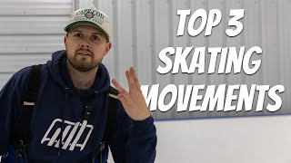 The 3 Most Important Skating Techniques For Hockey Goalies [upl. by Ylrebmik]