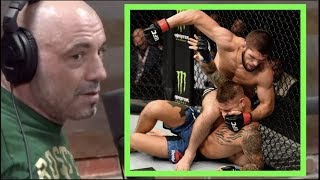 Khabib vs Poirier Full Fight Commentary  JRE Fight Companion [upl. by Anaytat336]