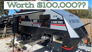 100000 Australian Inspired OffRoad RV Black Series HQ21 [upl. by Aita]