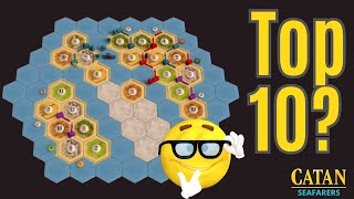 Time to Break into the Top 10  Catan SEAFARERS  Game 193 [upl. by Iz]