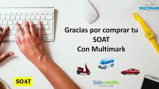 Testimonio compra Soat con sistecredito Multimark [upl. by Parrish731]