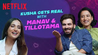 kushakapila5643 interviews Manav Kaul and Tillotama Shome Boyfriend on Rent 👀 [upl. by Kary]