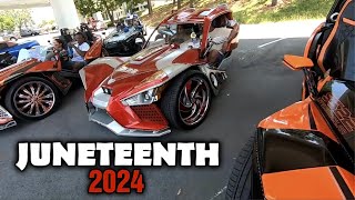 JUNETEENTH 2024 with SS22 SLINGSHOTS  LITTLE ROCK ARKANSAS [upl. by Infield]