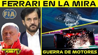 ⚠️GUERRA en la F1 💥 FERRARI en la MIRA de los EQUIPOS 👀 CAMBIAN las REGLAS de los MOTORES 2026 🤔 [upl. by Luckin484]