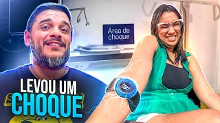 DESAFIO DO MINI MASSAGEADOR COM IZALICK E MANETIKIN  IZALICK [upl. by Elbon]