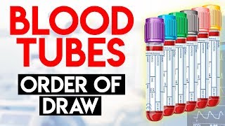 Order of Draw and Additives  Blood Collection [upl. by Hankins]