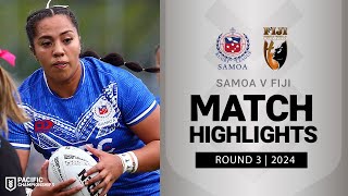 Pacific Championships 2024  Fetu Samoa v Bulikula  Match Highlights [upl. by Leoj]