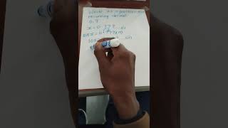 Writing recurring decimals as a fraction made easy [upl. by Saxon]