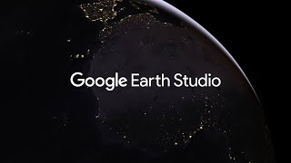 Spiral Cinematic Map Animation  Google earth studio  Tutorial [upl. by Echikson]