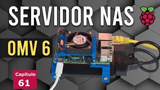 Servidor NAS Raspberry Pi Fácil con Open Media Vault 6  Tu propia nube y Servidor de archivos [upl. by Elwyn]