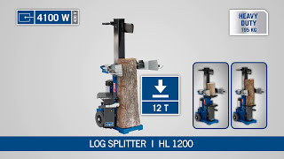 Scheppach HL1200 I HOLZSPALTER I LOG SPLITTER [upl. by Aneladgam]