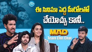 Mad Movie Team Hilarious Chit Chat  Mad Movie Team Full Interview  iDream Media [upl. by Yeca801]