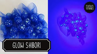 Glow Shibori  Learn HOW TO MAKE Glow Shibori in 5 minutes Step by Step Instructions [upl. by Leid]