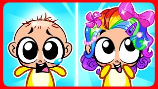 Babys First Haircut ✂️ Childrens Songs amp Nursery Rhymes [upl. by Noakes]