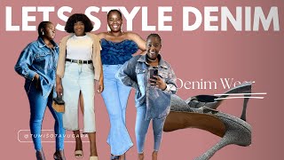 Styling Video LETS STYLE DENIM [upl. by Acinoda]