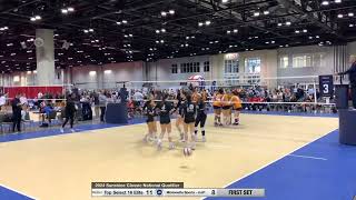 Top Select 16 Elite VS Mintonette Sports  m61 [upl. by Nahraf]